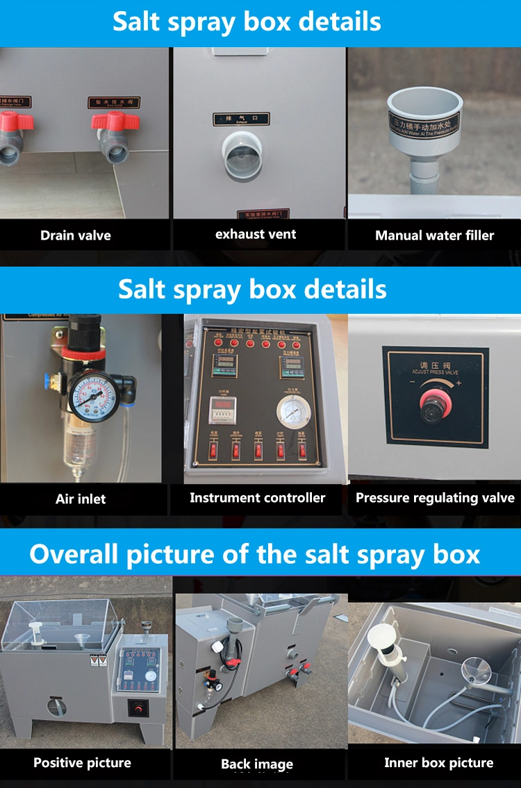Salt Fog Box Corrosion Resistant Test Machine for Durable Test