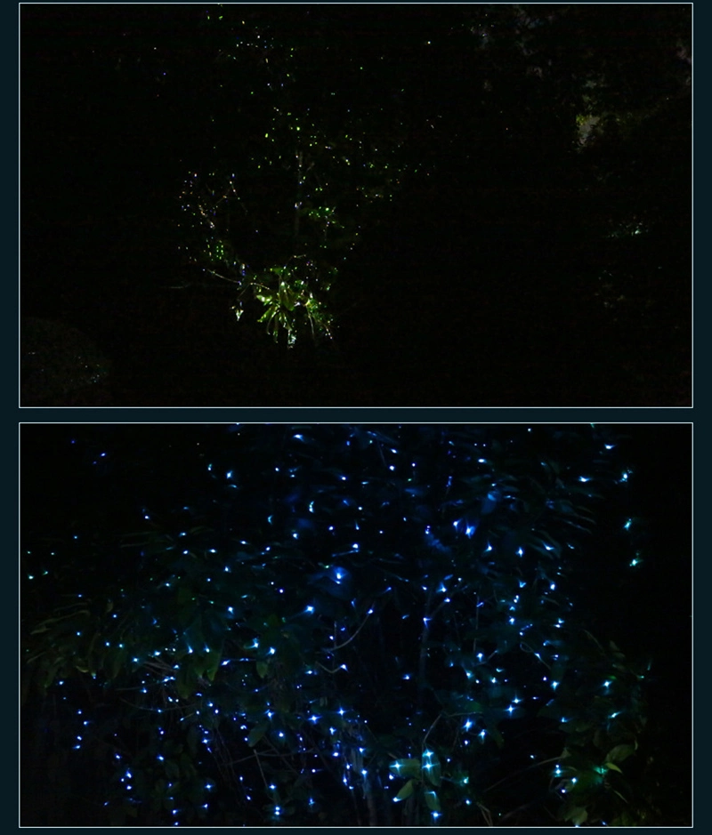 Dynamic Firefly Special Effect Laser Light Outdoor Landscape Light Park Full Sky Star Spot Light