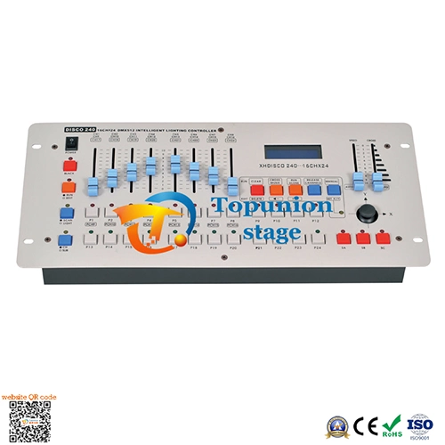 High Quality 512 DMX DJ Console 240 Channels for Stage Disco Bar Lighting Equipment Controller