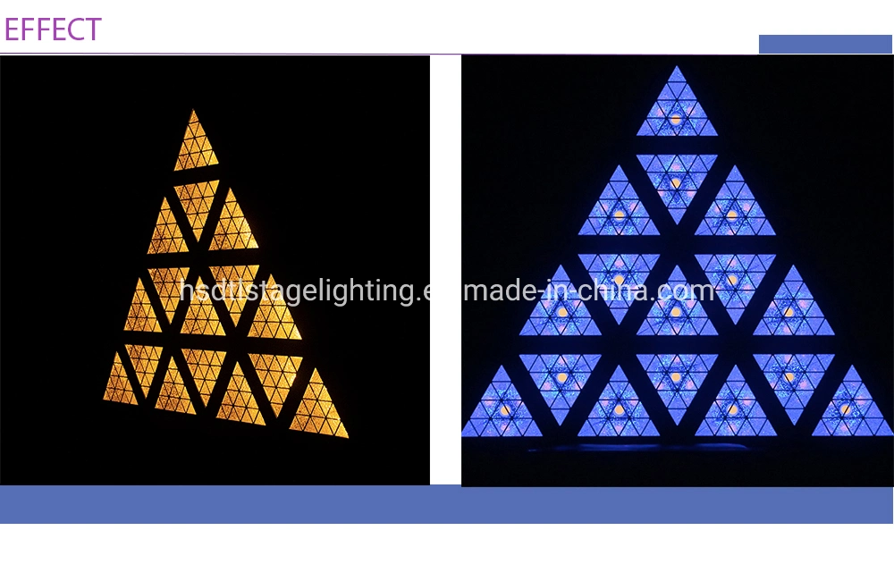 LED Triangle Light 16PCS 30W Stage Light Matrix