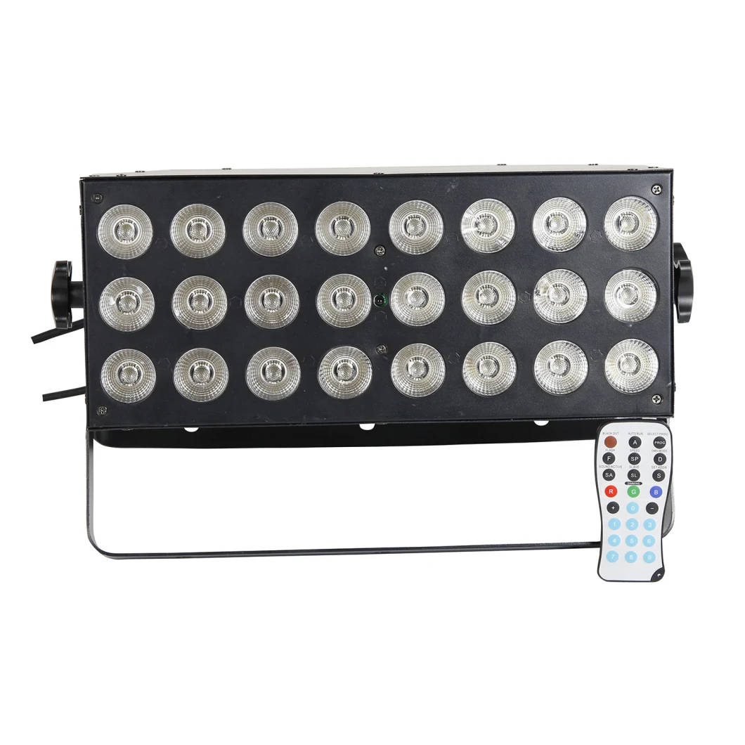 Wholesale DMX512 Indoor Professional Stage Lights Special Effects LED 24PCS*12W Dyeing Flood Light