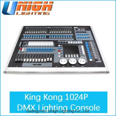 Kingkong 1024p DMX Lighting Console and 1024 DMX Channels Controller for DJ Moving Head Light