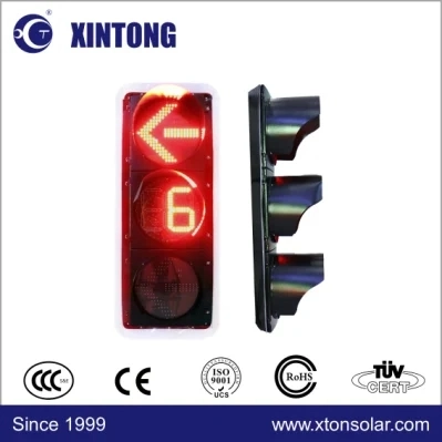 200mm Small Size LED Traffic Light Tricolor