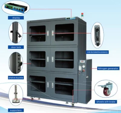 Large-Sized Electronic Humiduty Control Dry Cabinet