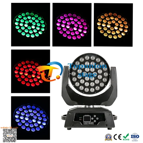 Rotating Atmosphere Light 36PCS Bead Beam LED Special Effect Dyed Moving Head Light