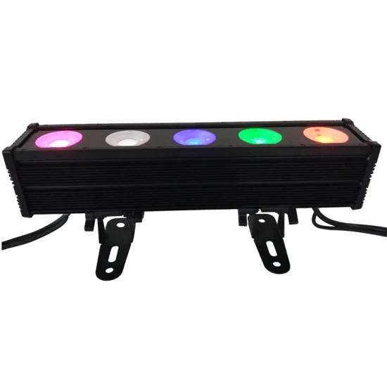 DMX512 COB 5*30W RGB 3in1 Part Wall Wash Stage Light