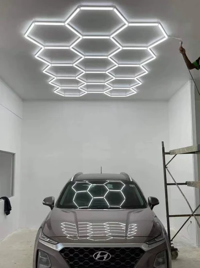 Chinese-Made High Performance Good Price for Car Wash Room Exoprt to Mexico 12 Watt LED Hexagonal Wall Light