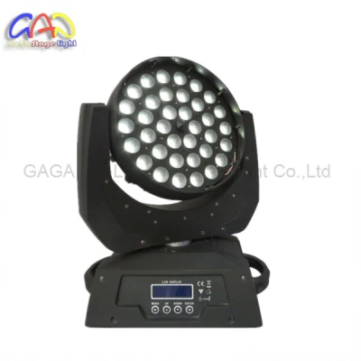 36 * 10W High Power RGBW 4-in-1 LED with Zoom Function Moving Head Light